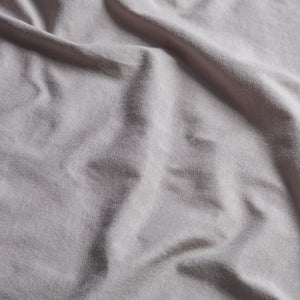 Sábanas Camiseta Gris Glacial INDIVIDUAL