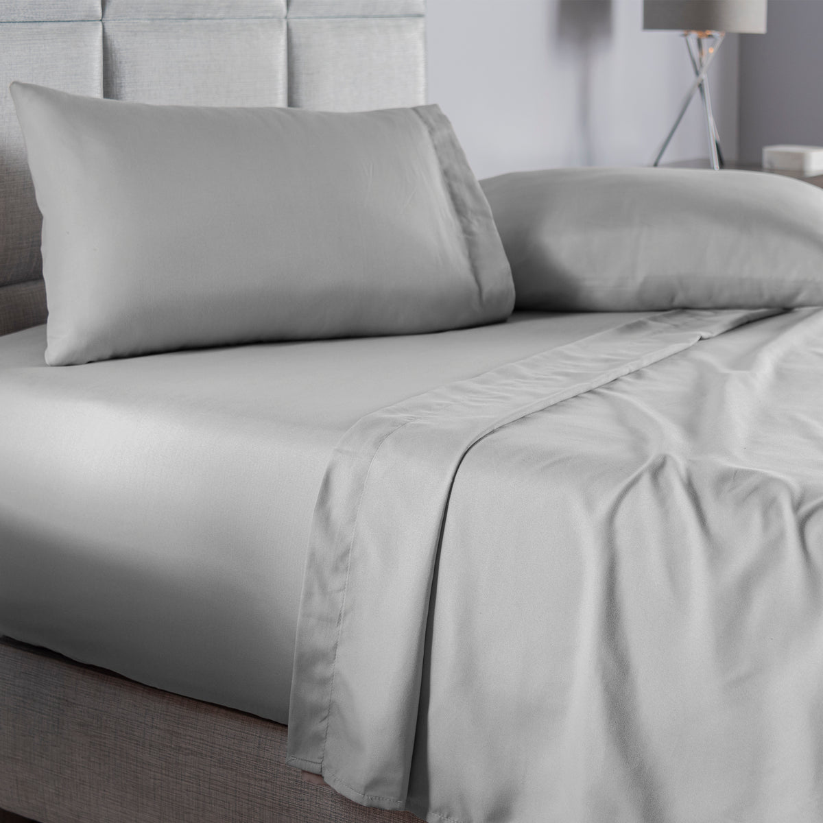 Sábanas Viasoft Gris MATRIMONIAL