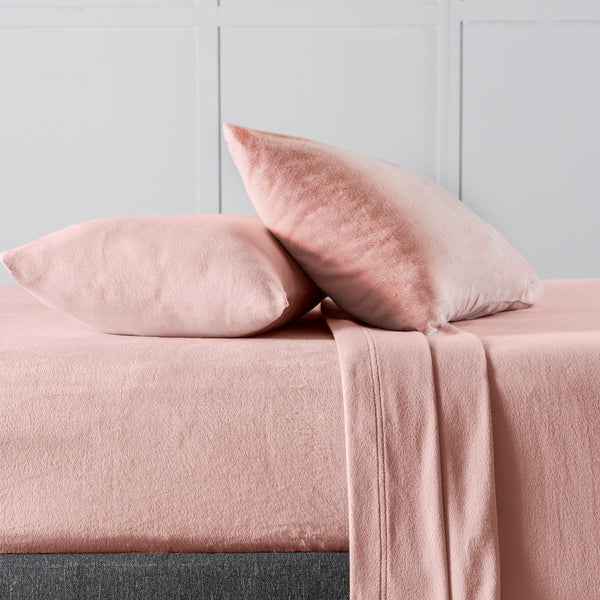 Sábanas Polar Rosa Matura