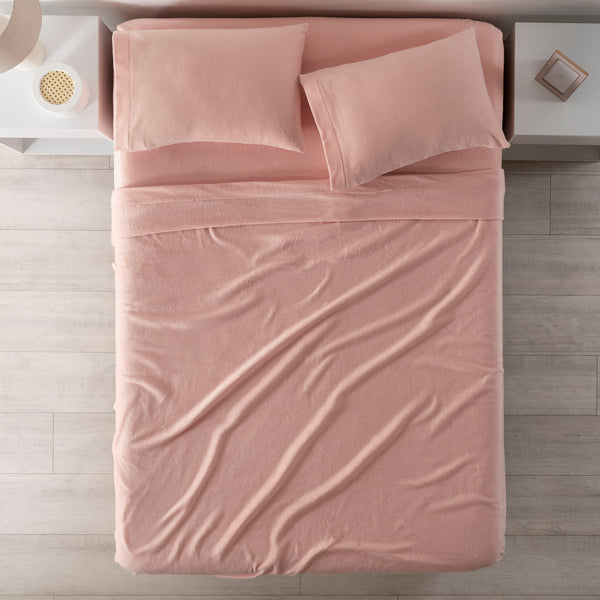 Sábanas Polar Rosa Matura