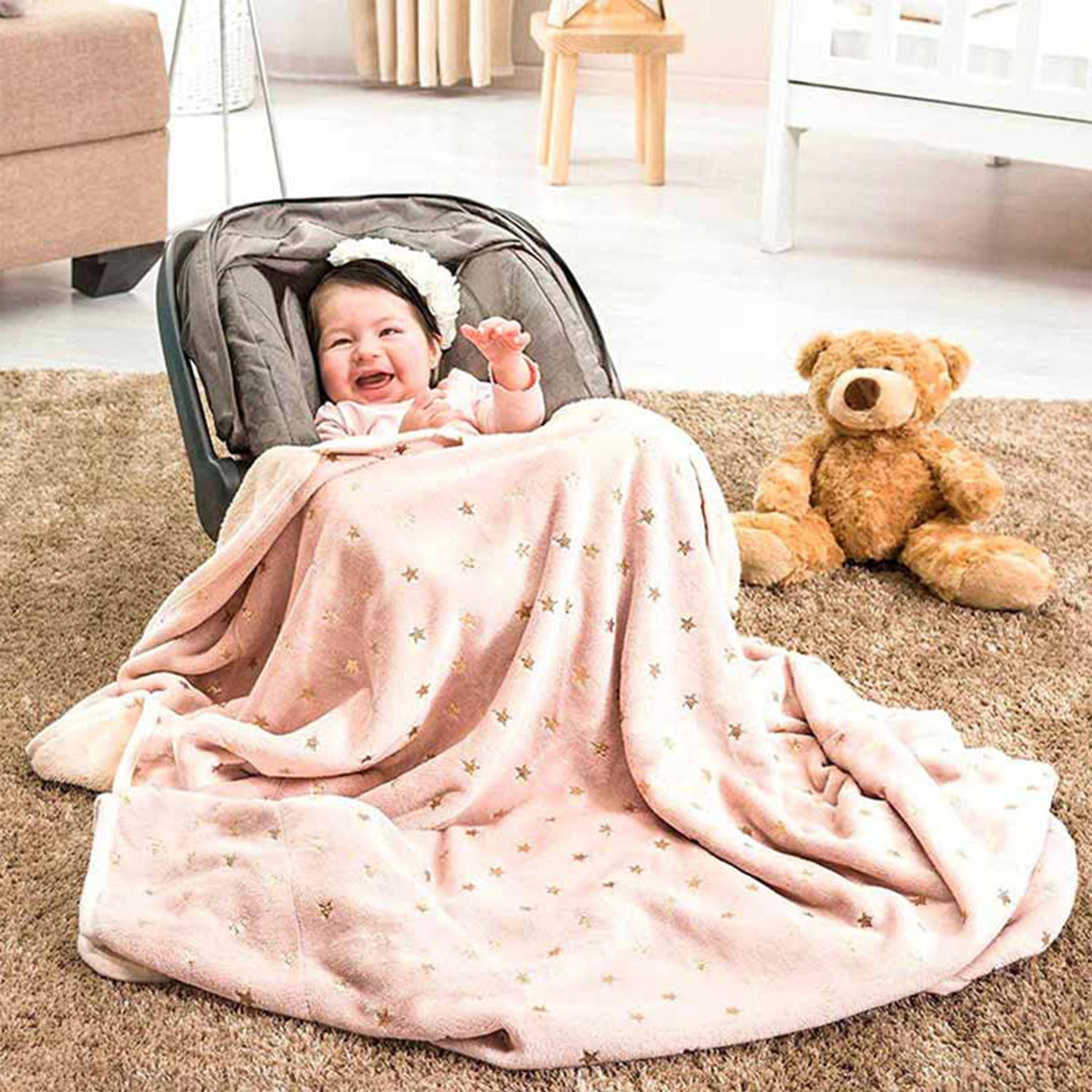 Cobertor Baby Siberia Stars