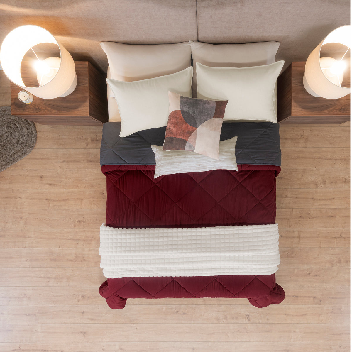 Juego De Edredón Malbec KS XL