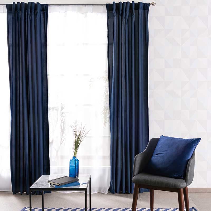 Cortinas Viasoft Marino