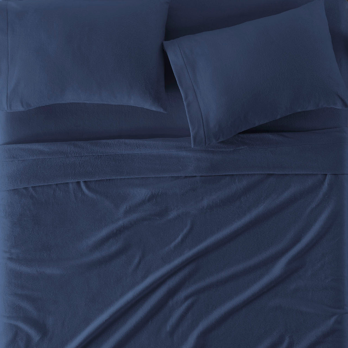 Sábanas Polar Azul INDIVIDUAL