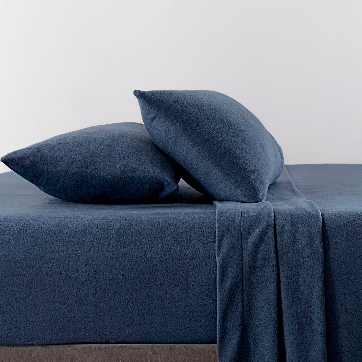 Sábanas Polar Azul KING SIZE