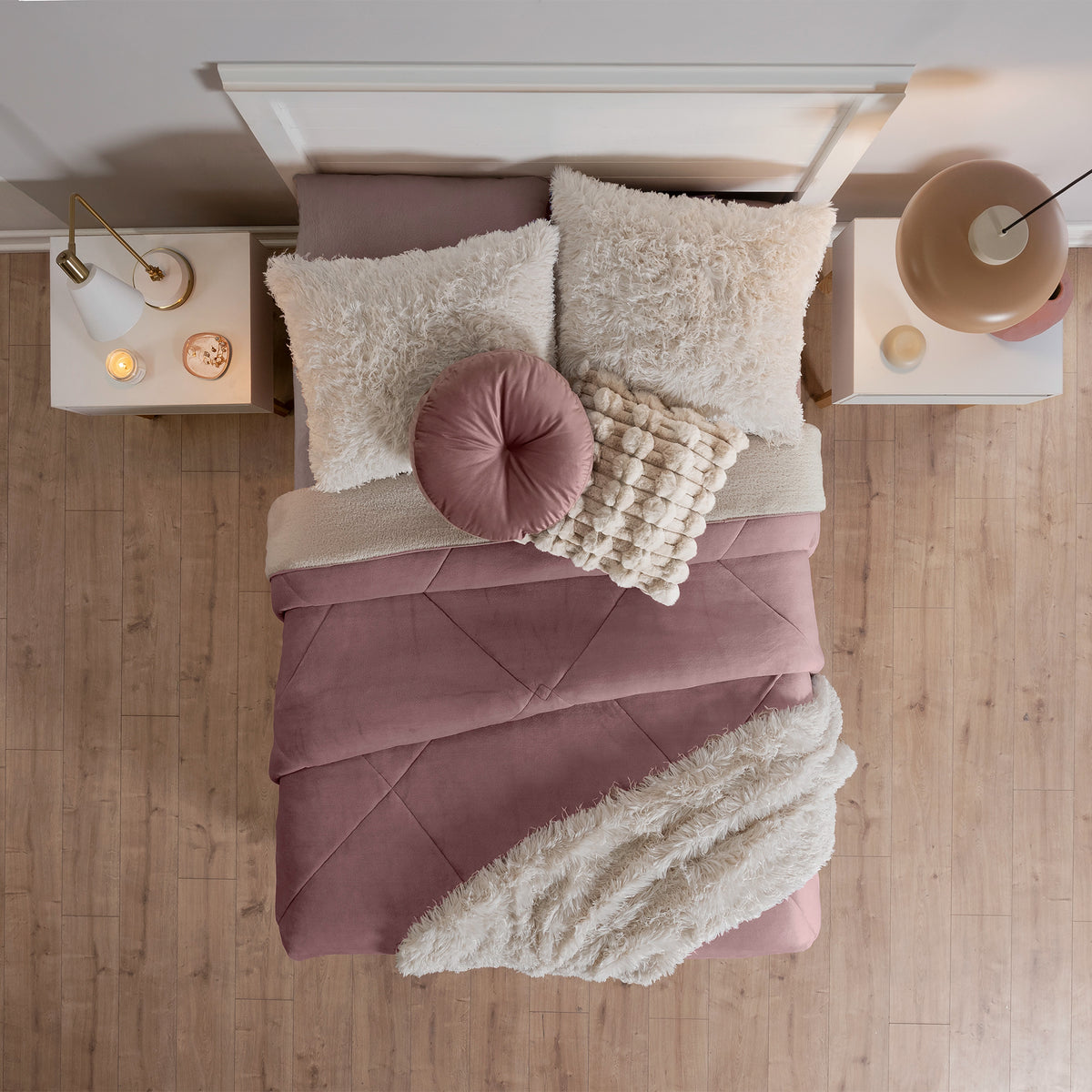 Cobertor Invernal Lila KS/QS