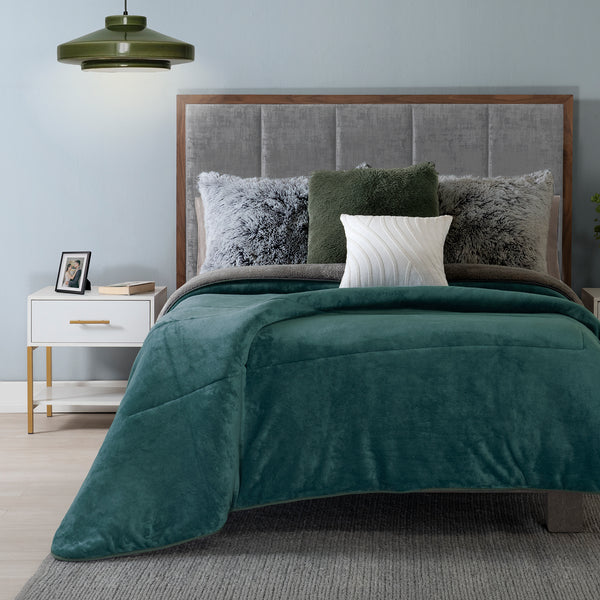 Cobertor Invernal Turquesa KING SIZE/QUEEN SIZE XL