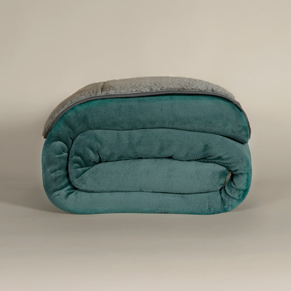 Cobertor Invernal Turquesa KING SIZE/QUEEN SIZE XL