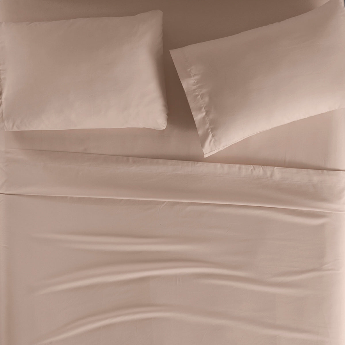 Sábanas Viasoft Almond INDIVIDUAL