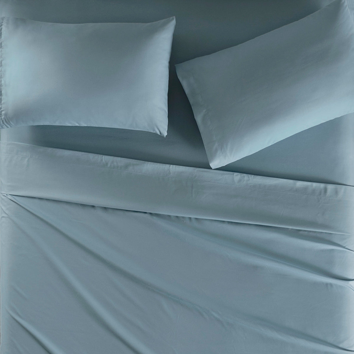 Sábanas Viasoft Celeste INDIVIDUAL