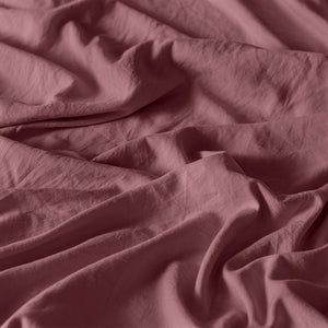 Sábanas Viasoft Washed Blush INDIVIDUAL