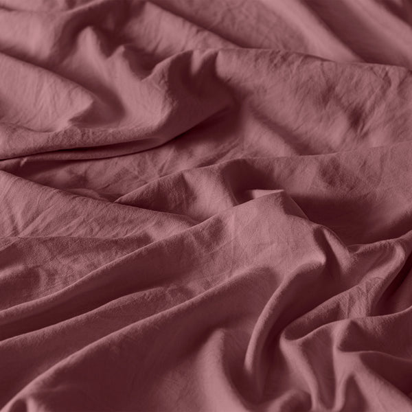 Sábanas Viasoft Washed Blush INDIVIDUAL