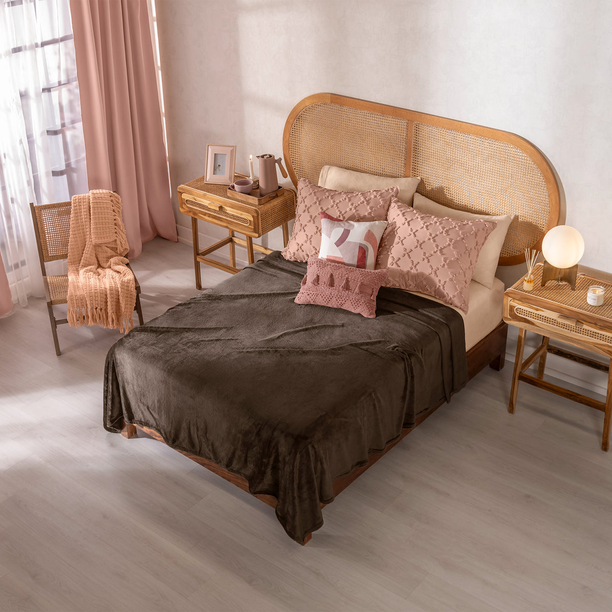 Cobertor Ligero Coffee FRAZADA