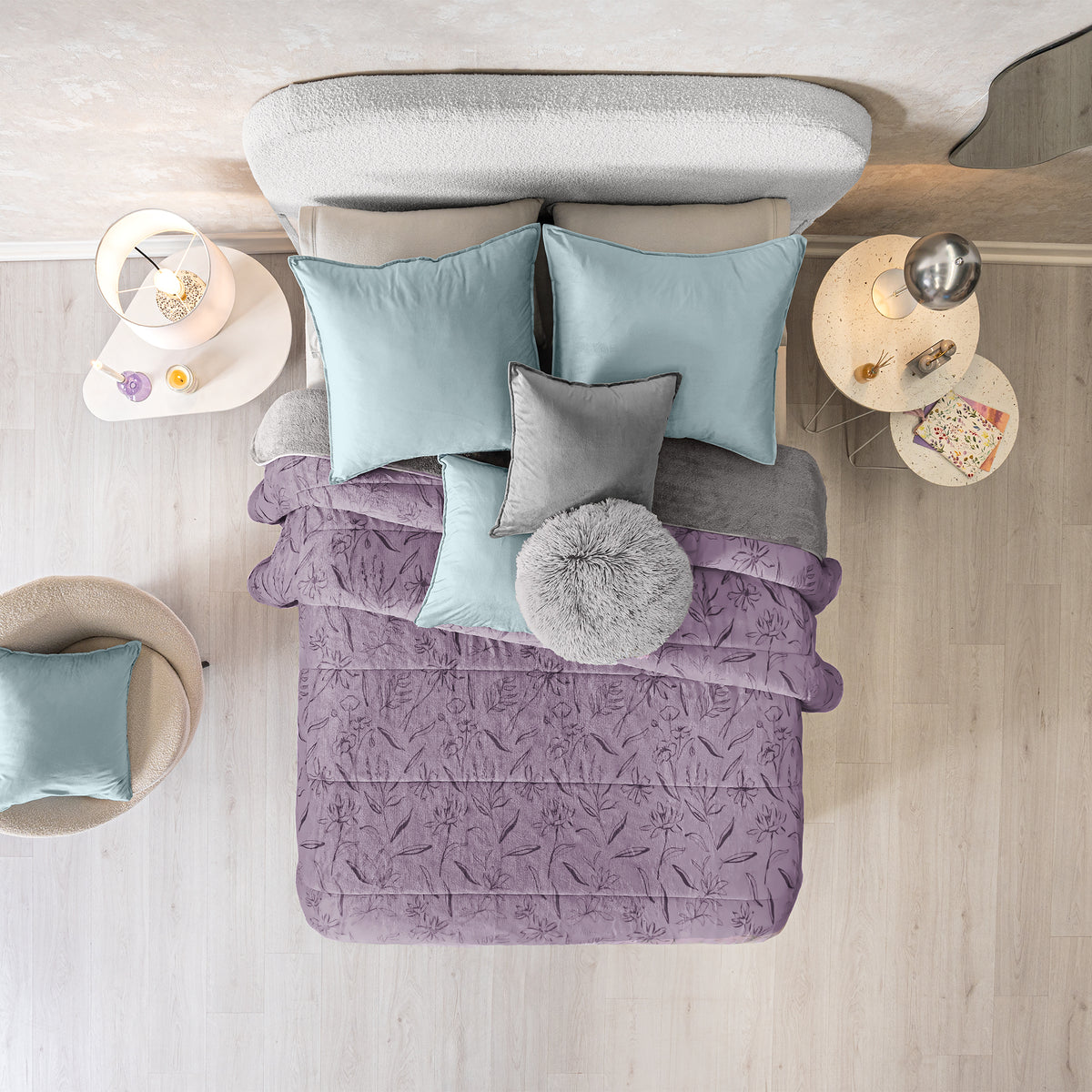 Cobertor Invernal Lavanda KS/QS XL