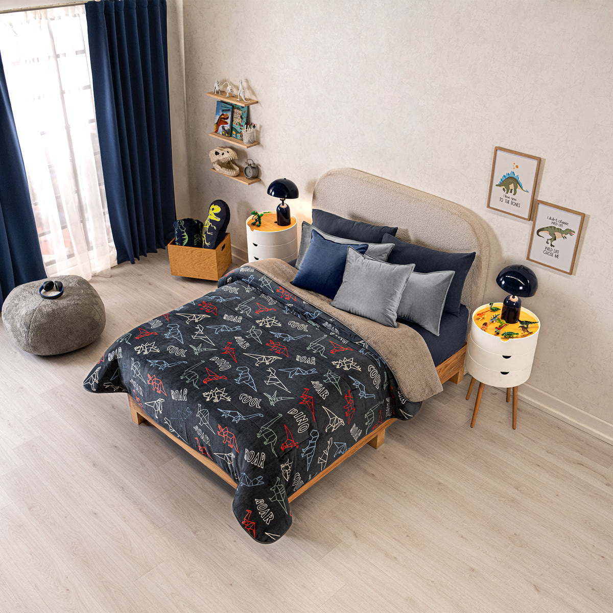 Cobertor Invernal Jurasico MAT/IND XL