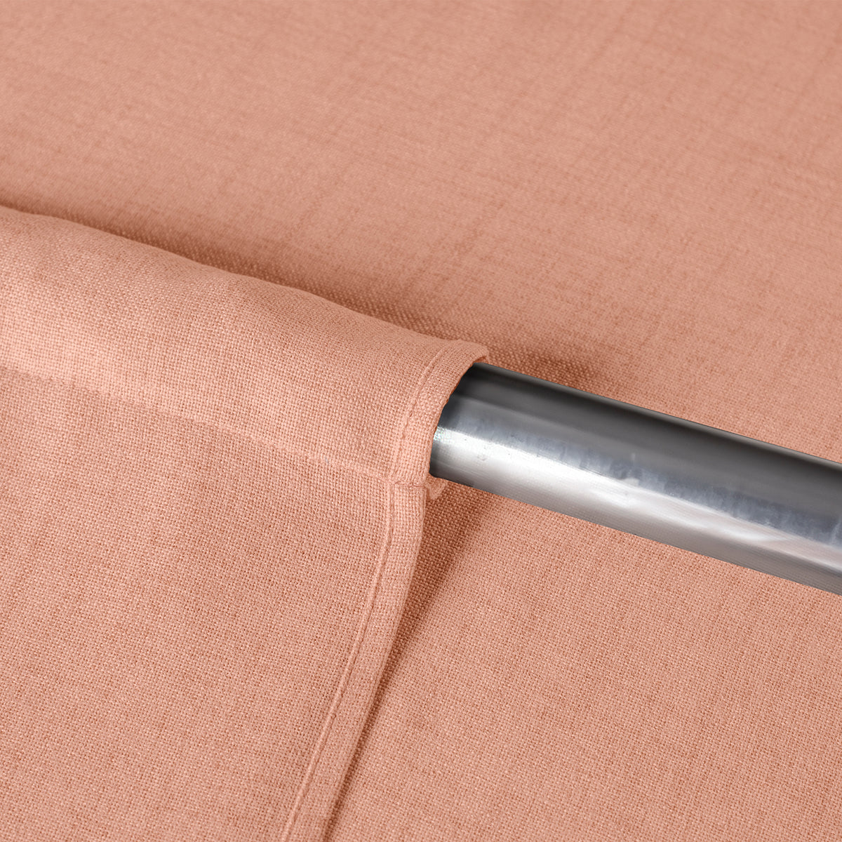 Cortinas Creta Rosa LARGA