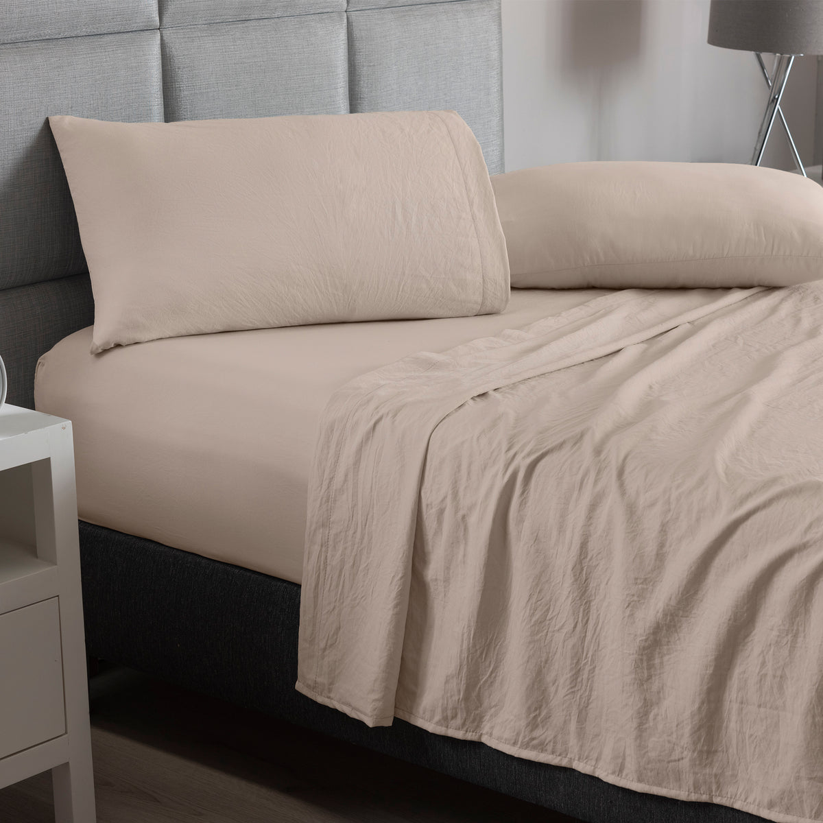 Sábanas Viasoft Washed Ivory MAT