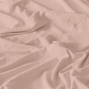 Sábanas Viasoft Washed Sweet Pink INDIVIDUAL
