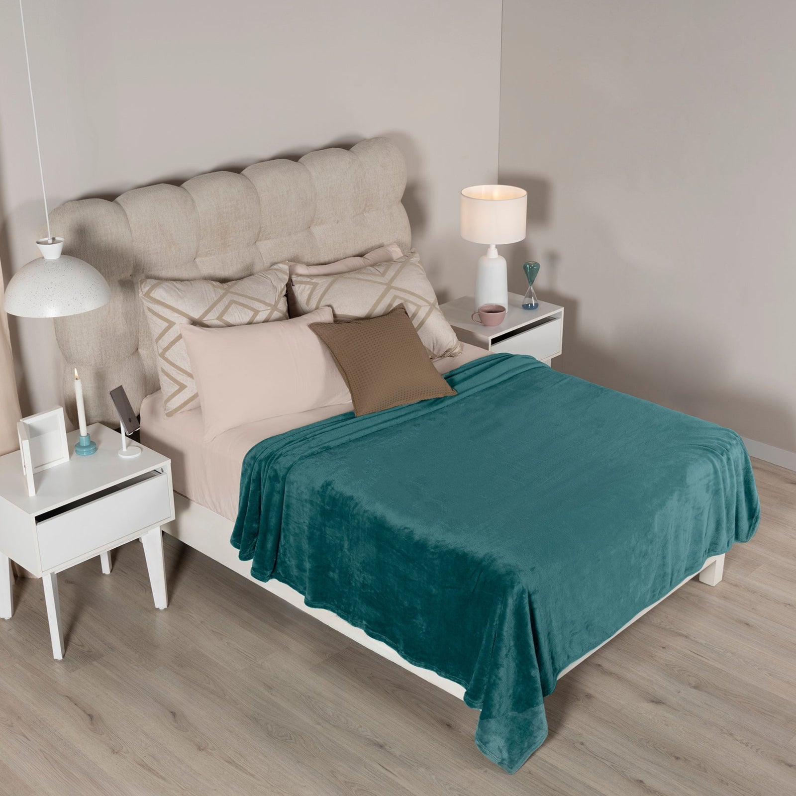 Cobertor Ligero Turquesa