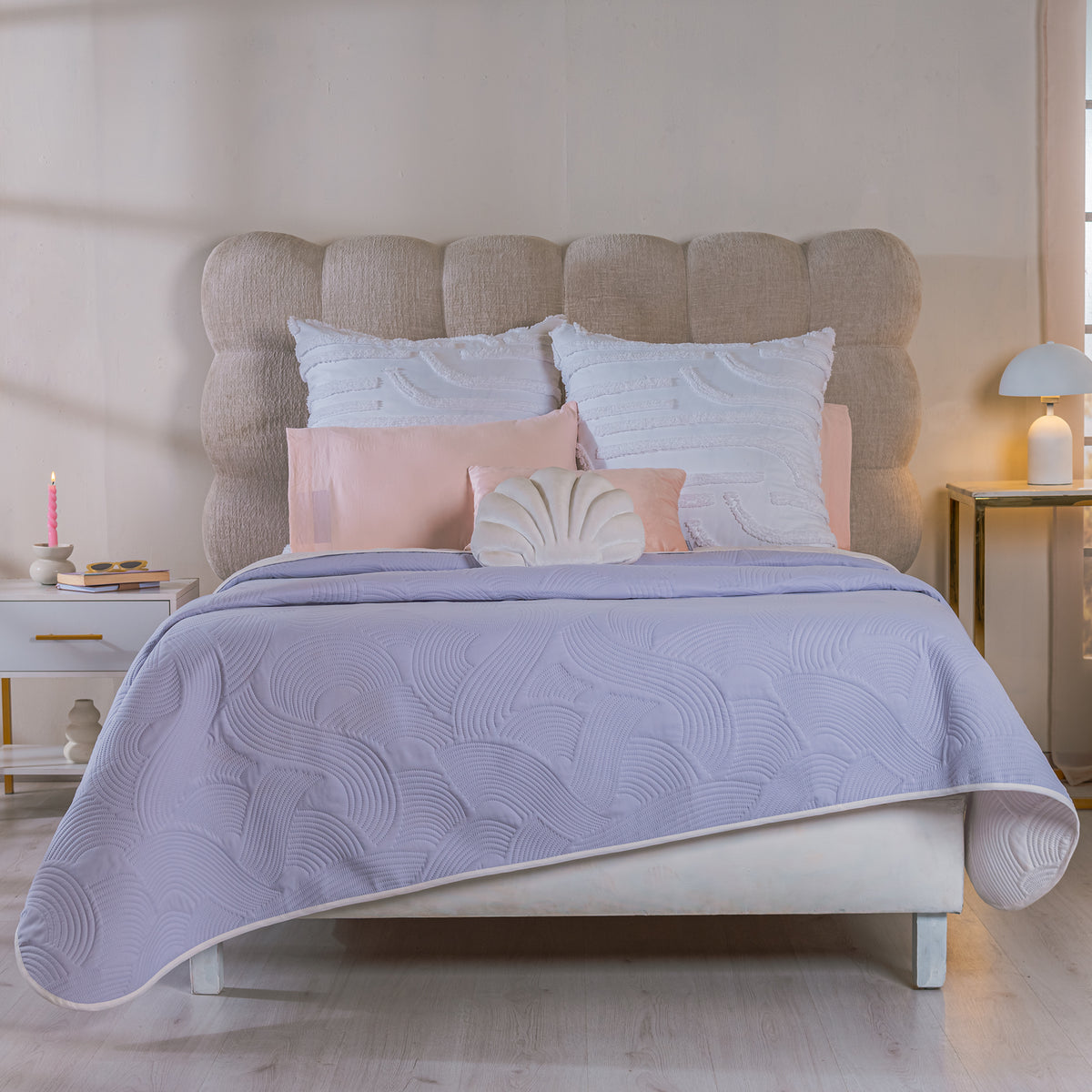 Edredón Novo Lilac KS