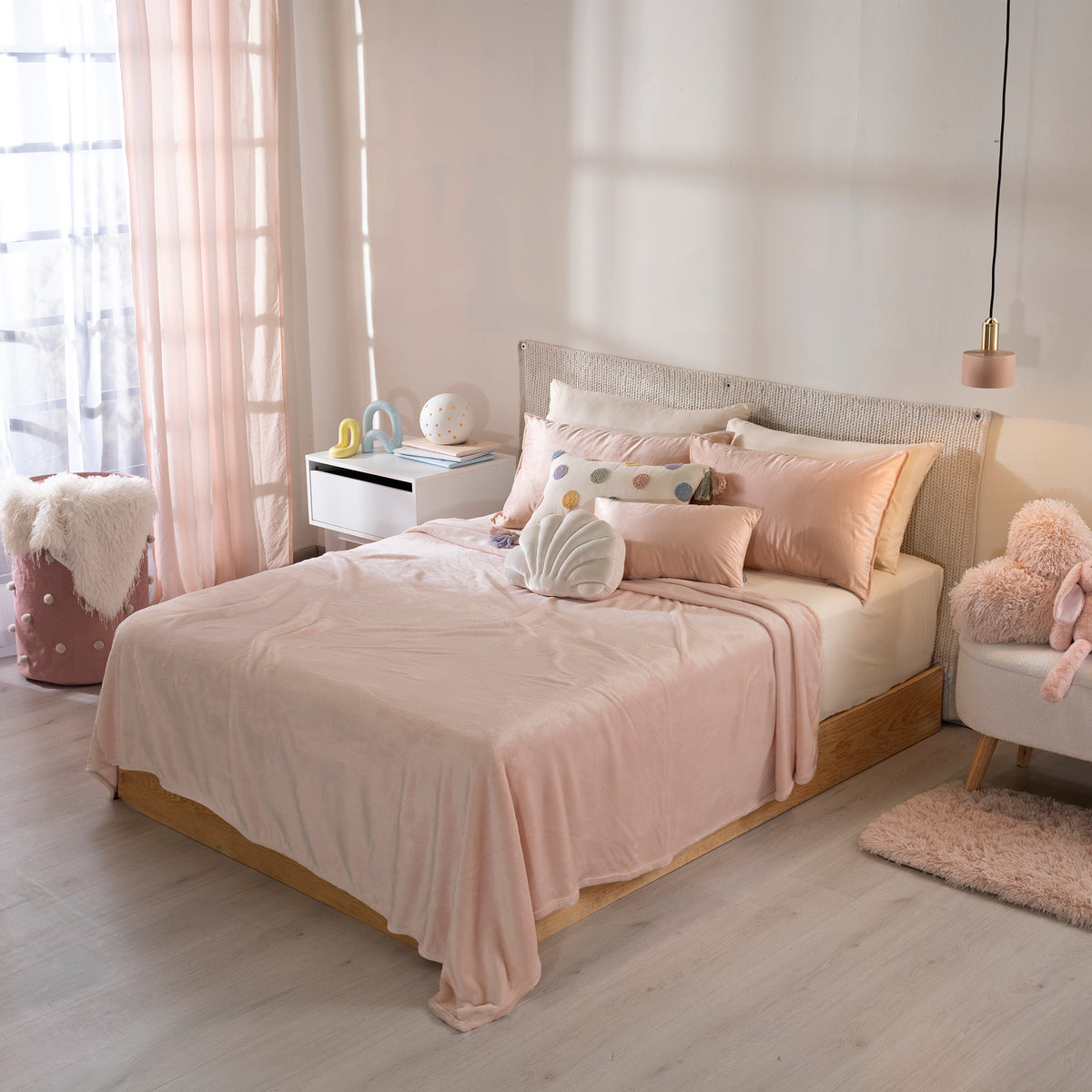 Cobertor Ligero Sweet Pink FRAZADA