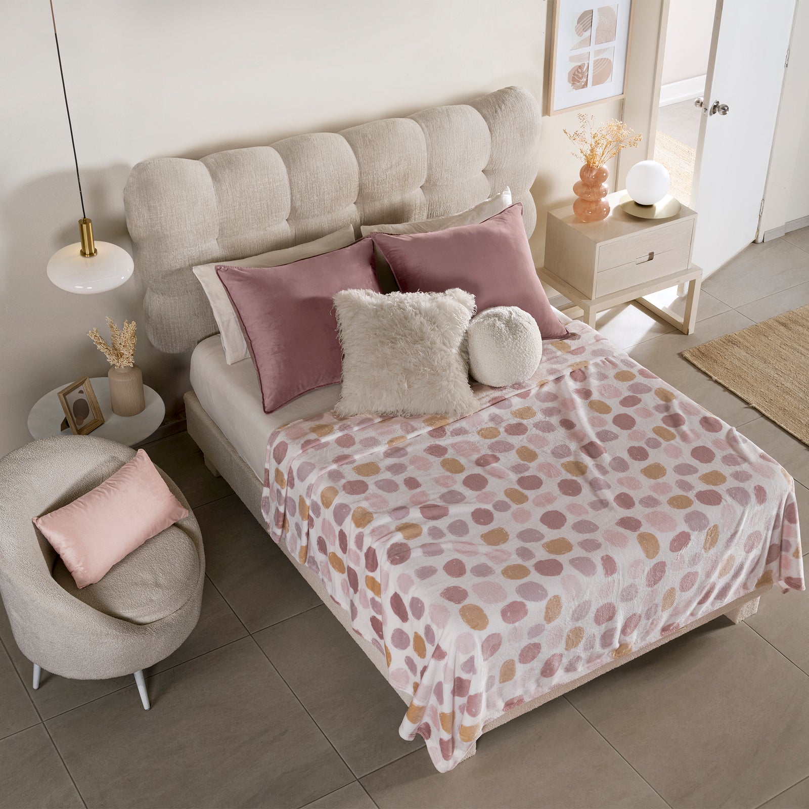 Cobertor Ligero Pretty MATRIMONIAL/INDIVIDUAL XL