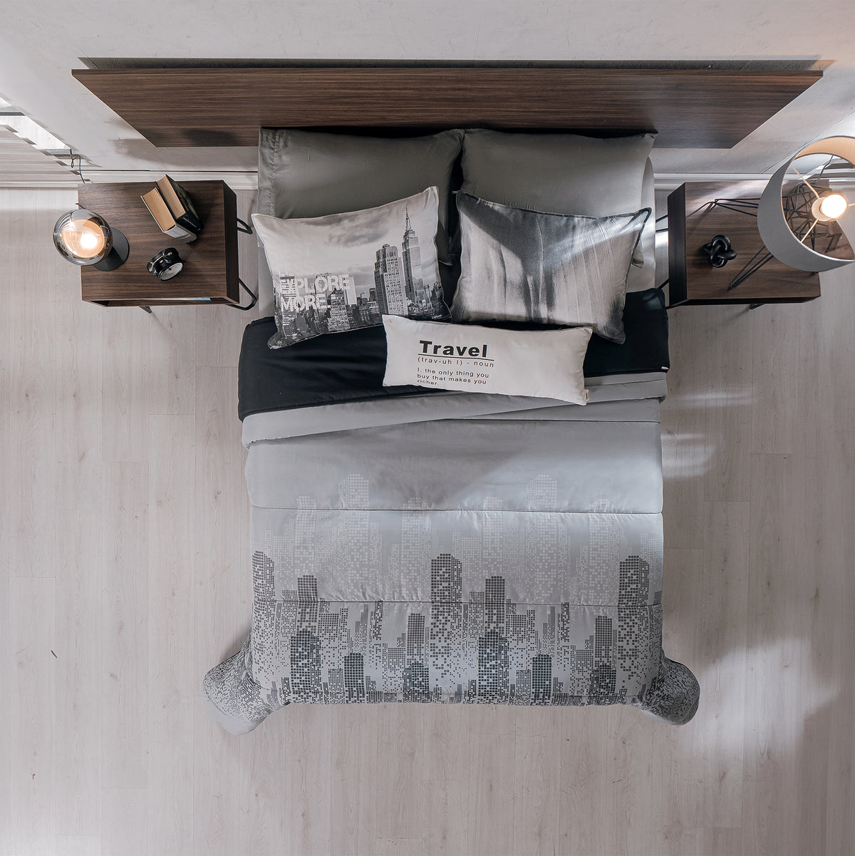 Edredón City QS/MAT XL