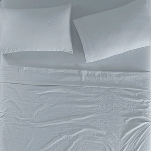 Sábanas Viasoft Washed Blue INDIVIDUAL