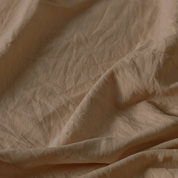 Sábanas Viasoft Washed Latte INDIVIDUAL
