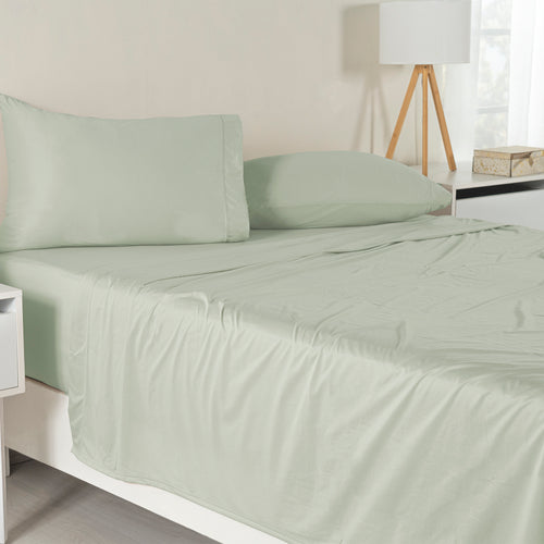 Sábanas Jersey Soft Mint INDIVIDUAL