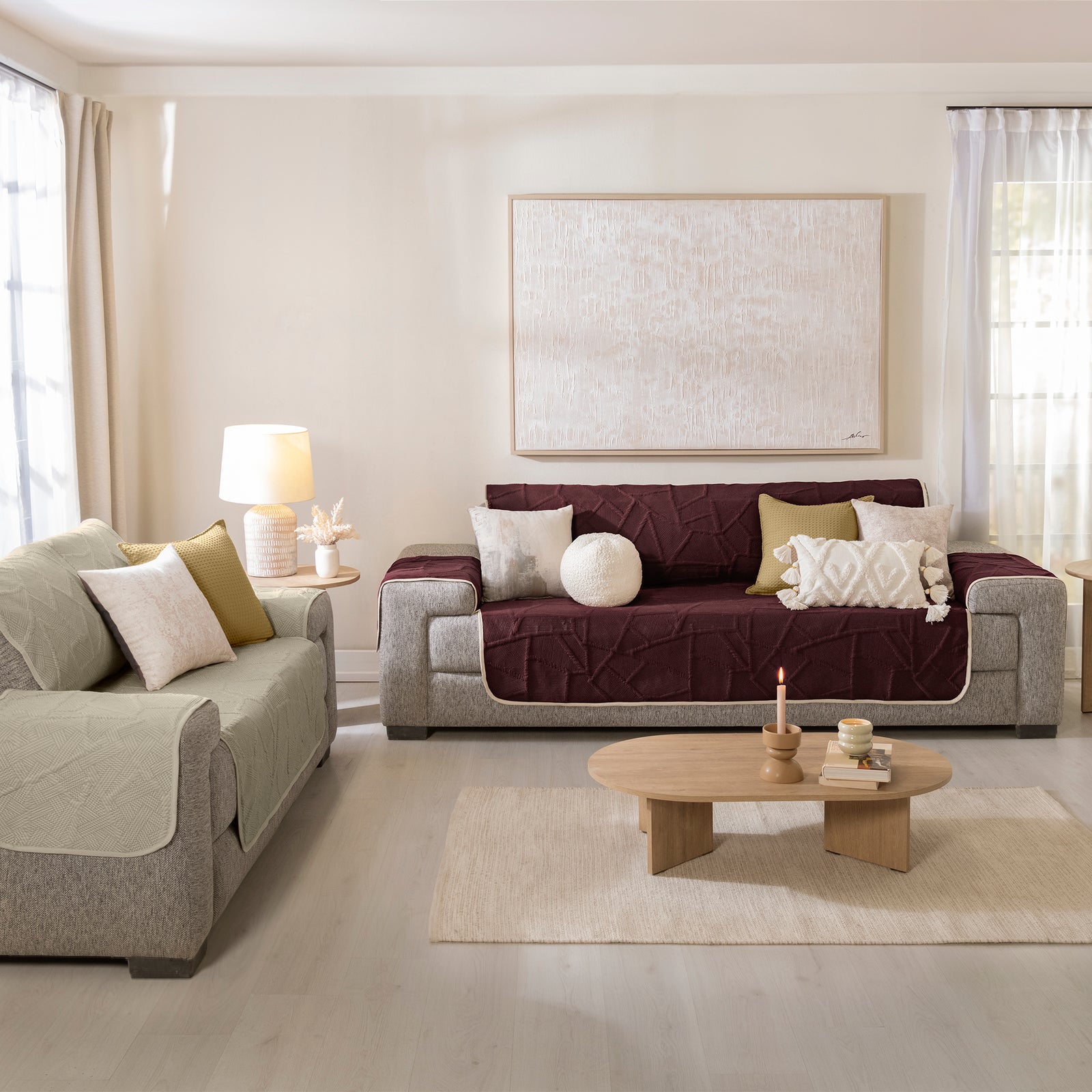 Protector De Sala Tinto