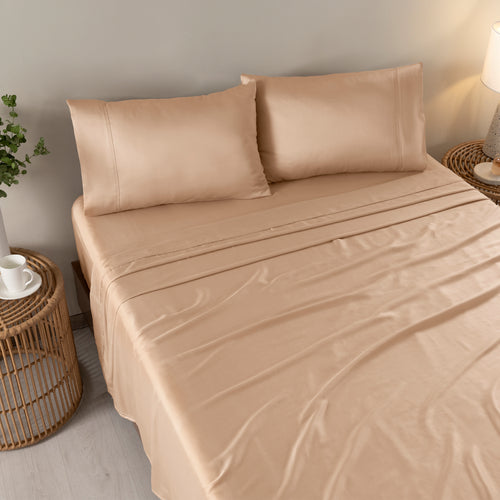 Sábanas Tencel Latte MATRIMONIAL