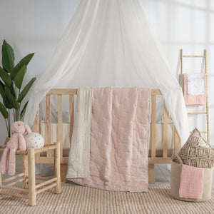 Edredón Baby Voga Muselina Sweet Pink CCC