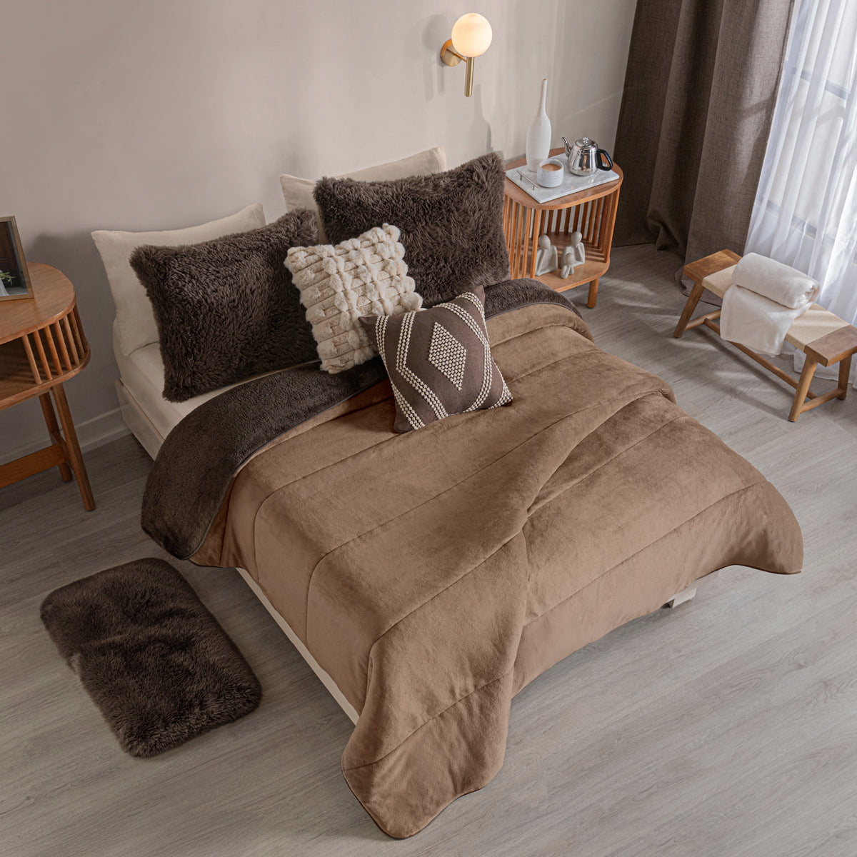 Cobertor Invernal Latte KING SIZE/QUEEN SIZE XL