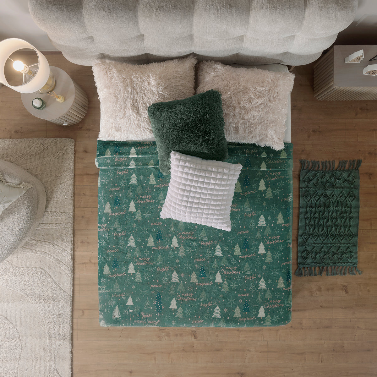 Cobertor Ligero Christmas Tree KING SIZE/QUEEN SIZE XL