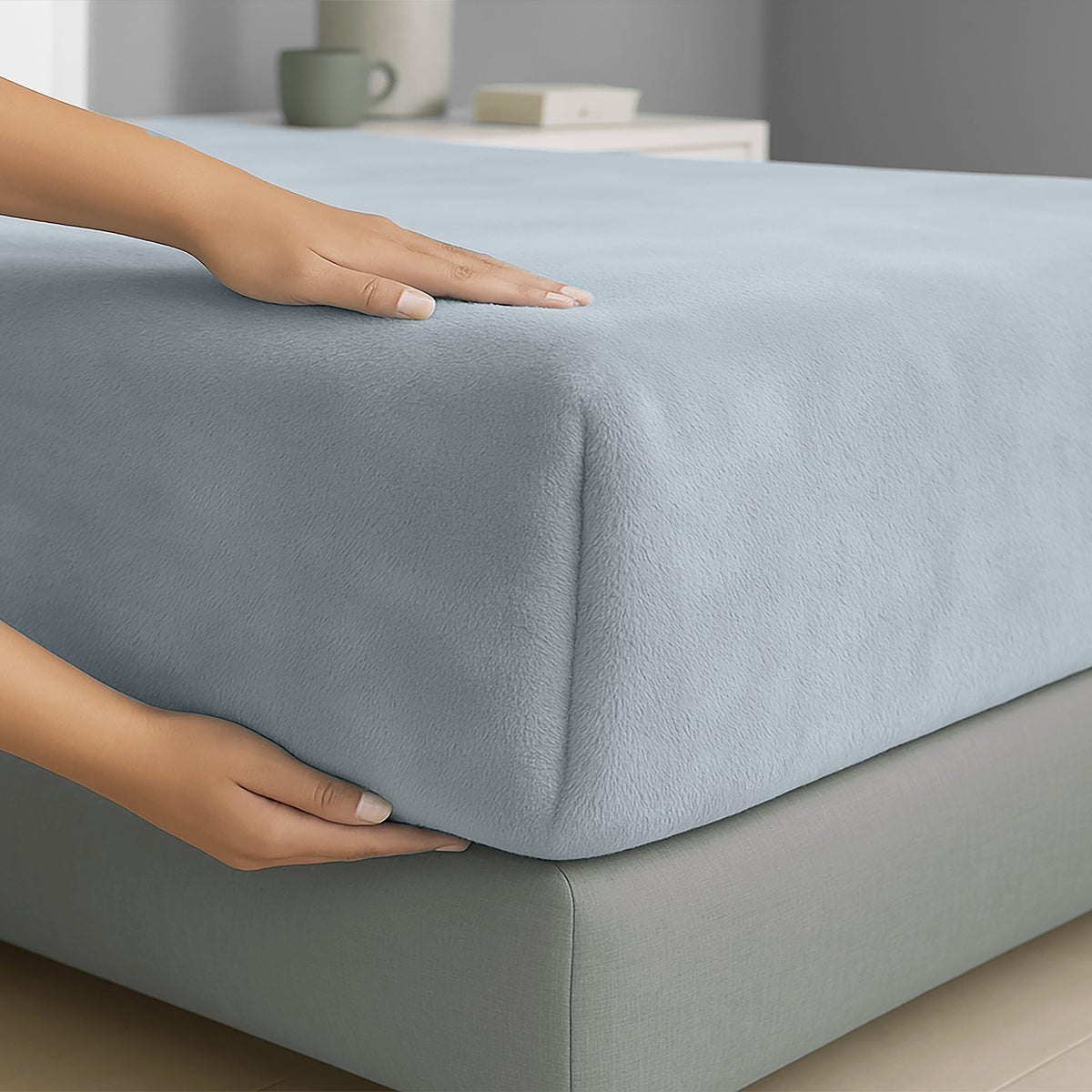 Sábanas Siberia Alpes Blue MATRIMONIAL