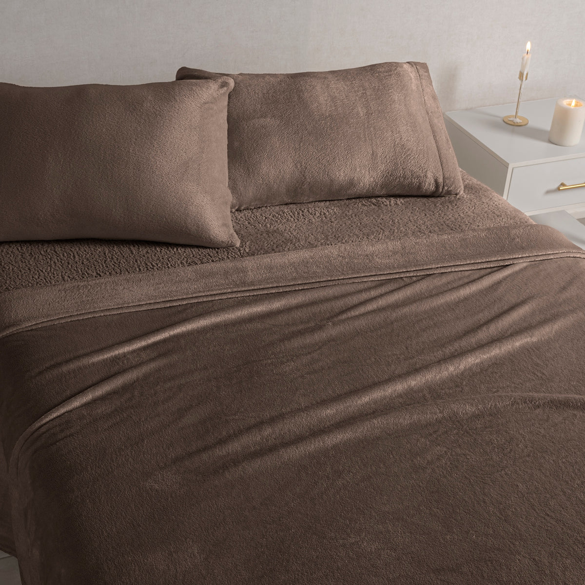 Sábanas Siberia Coffee MATRIMONIAL