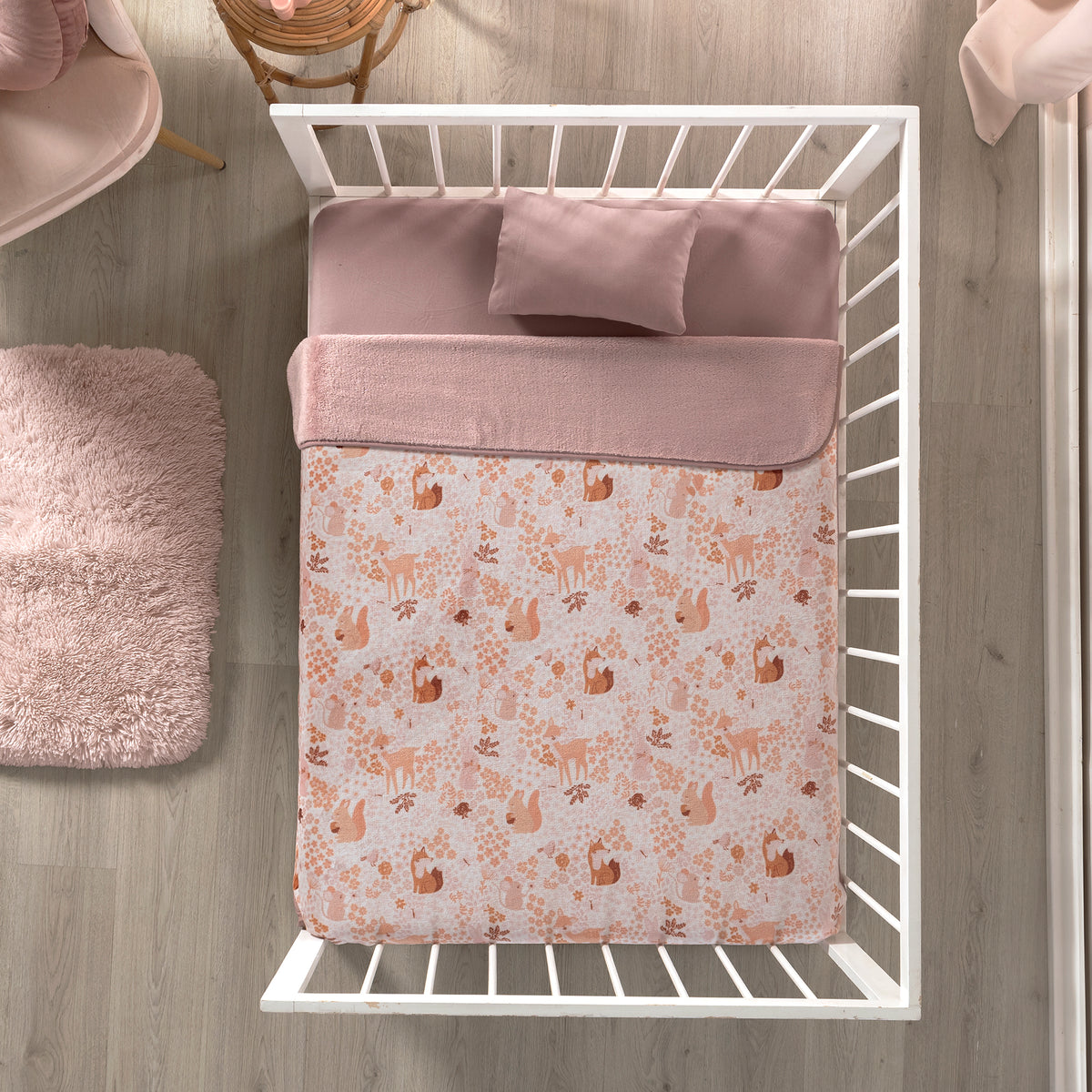 Cobertor Baby Siberia Bloom CUNA