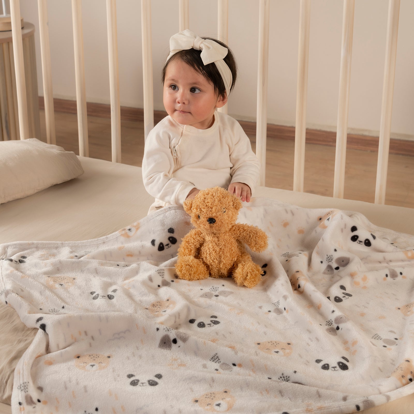 Cobertor Baby Ligero Bosque CARRIOLA