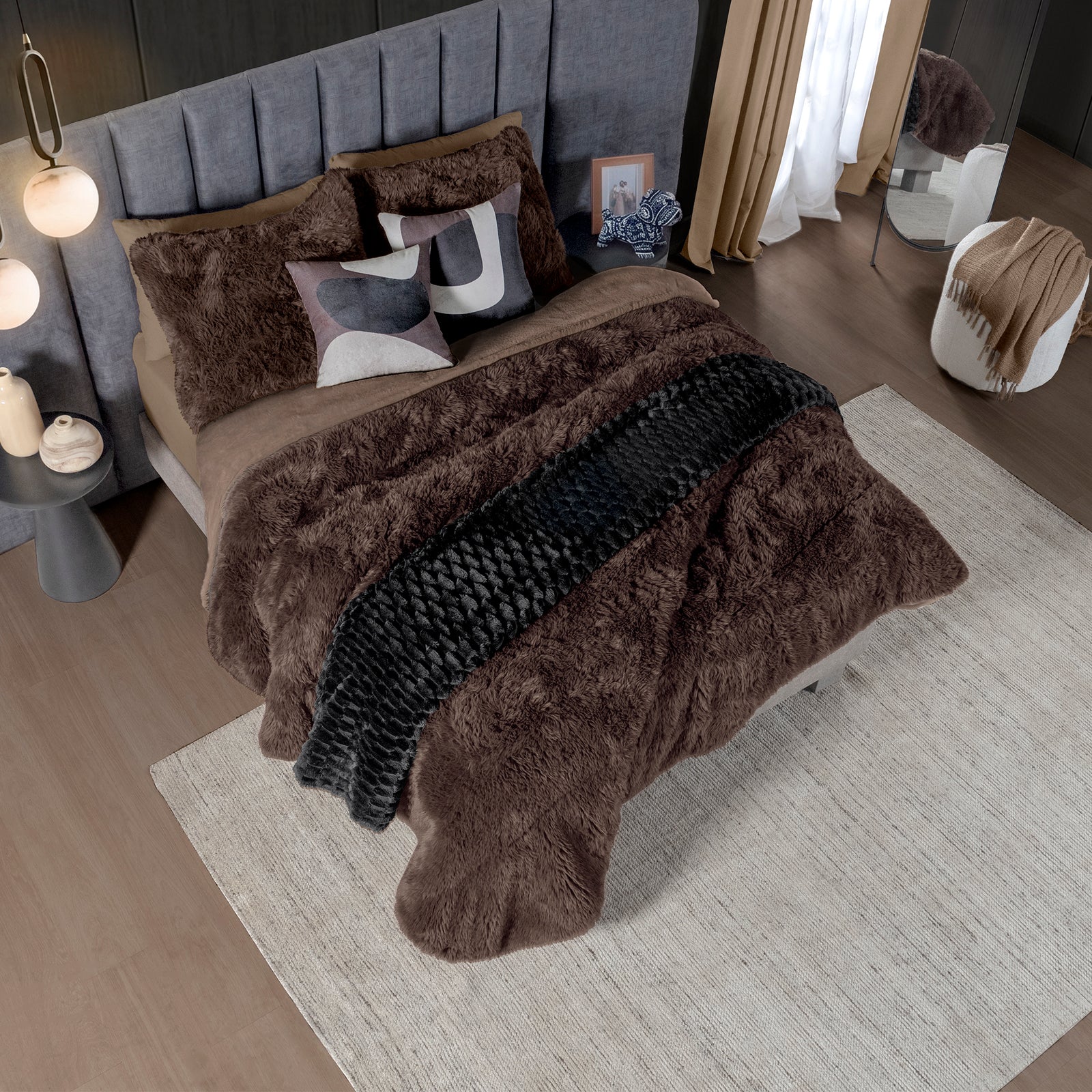 Cobertor Everest Espresso MATRIMONIAL XL