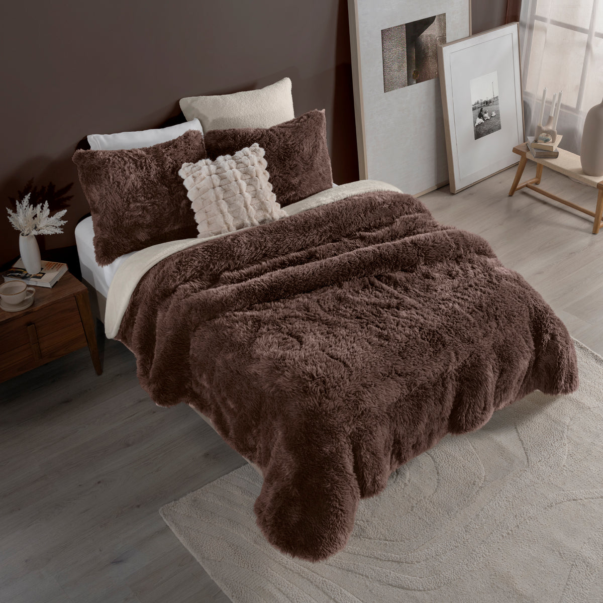 Cobertor Everest Espresso KING SIZE XL