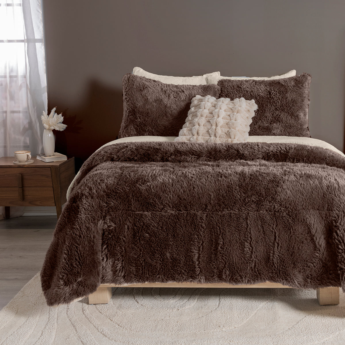 Cobertor Everest Espresso KING SIZE XL