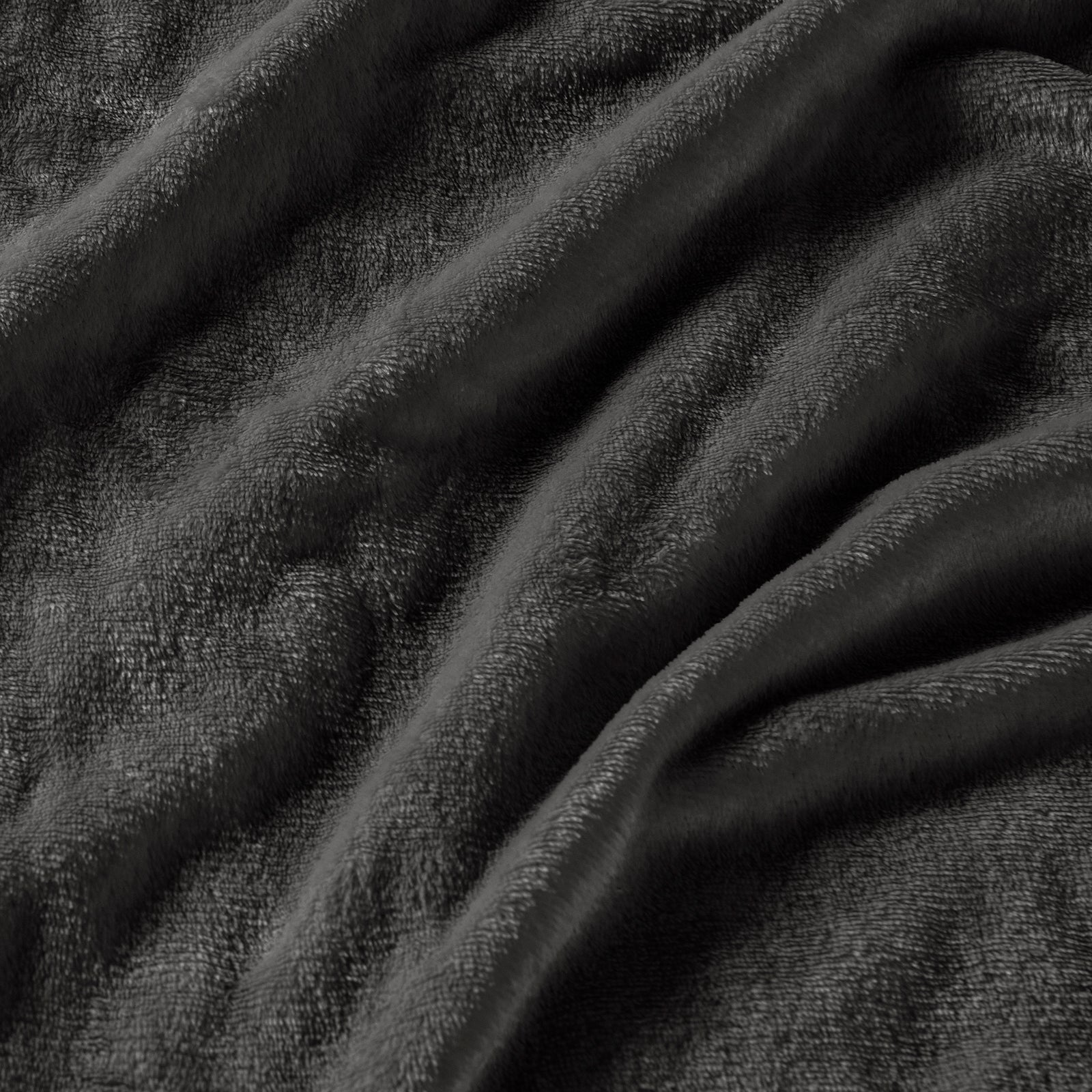 Funda De Almohada Alpes Negro ESTÁNDAR