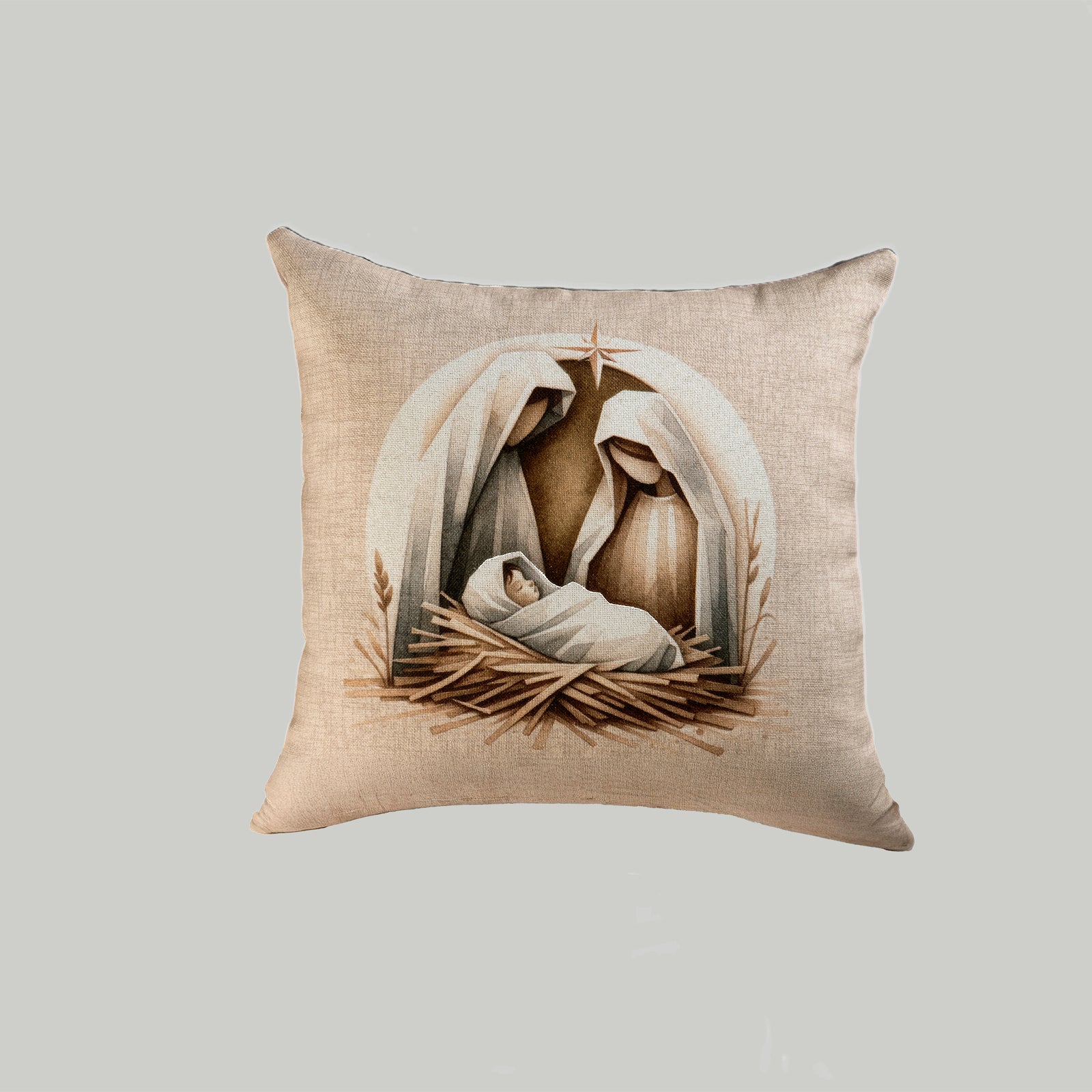 Funda De Cojín Nacimiento CUADRADO