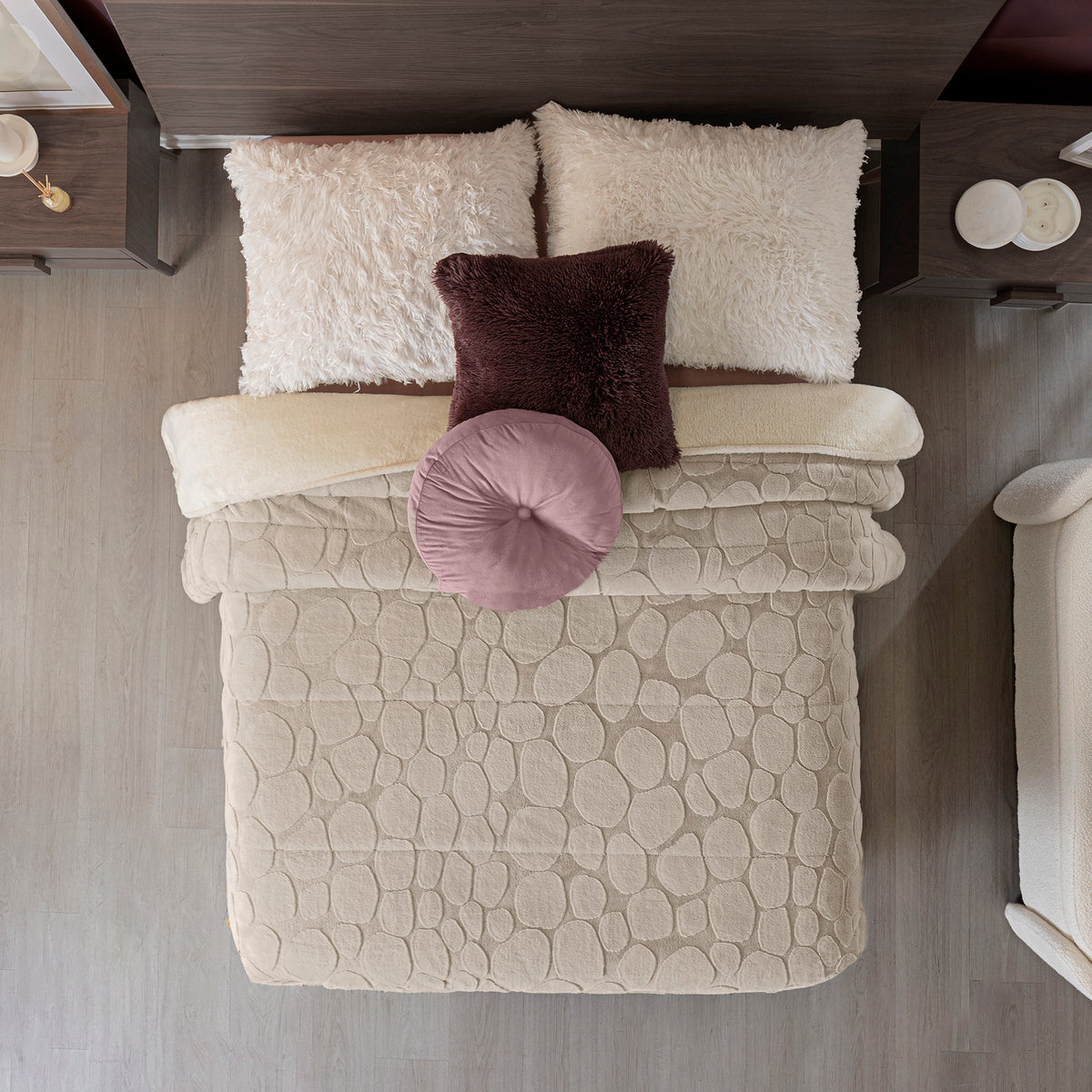 Cobertor Everest Avellana KING SIZE XL