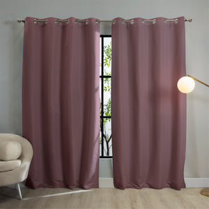 Cortinas Catania Mauve LARGA