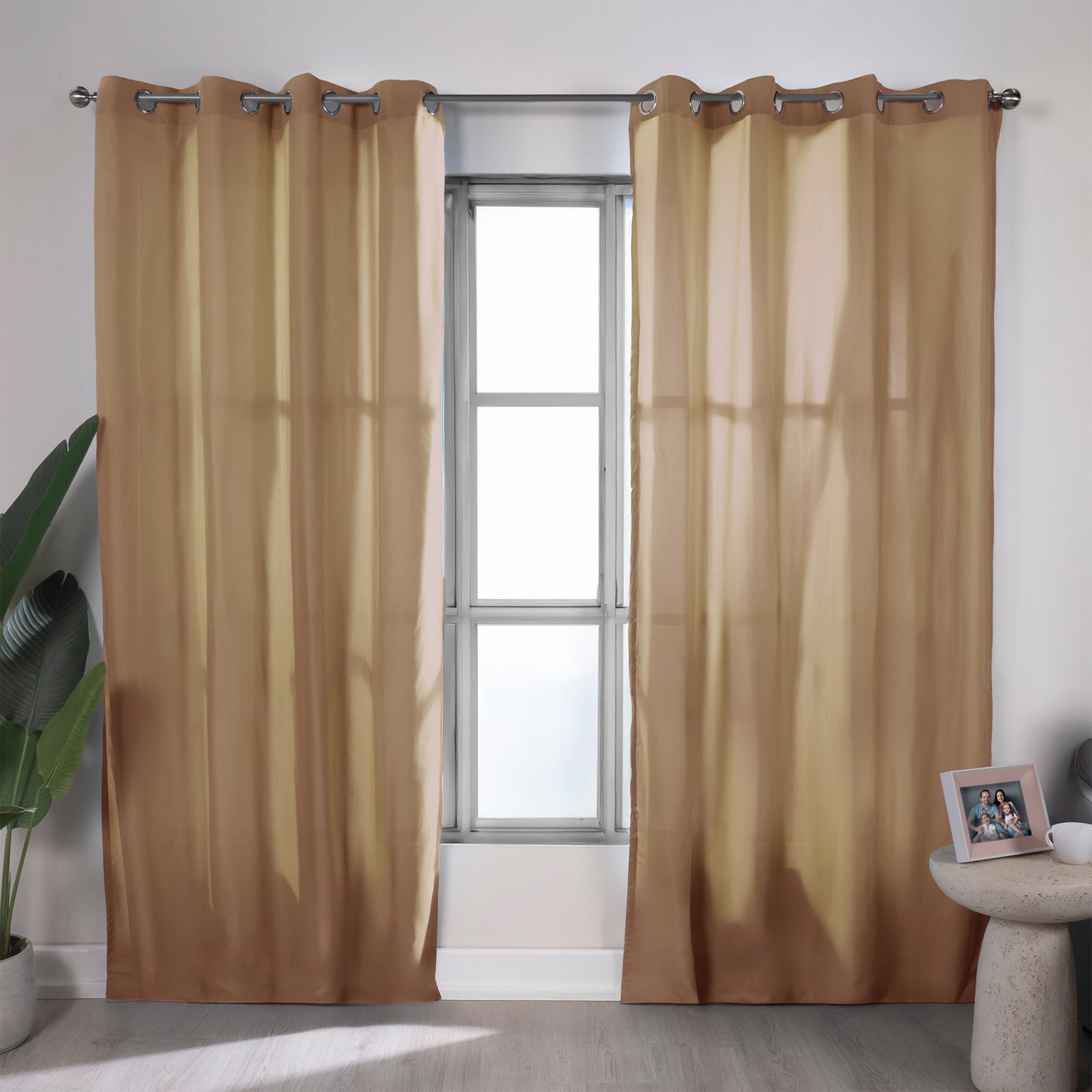 Cortinas Viasoft Kaki LARGA