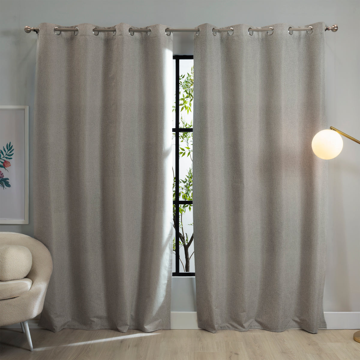 Cortinas Catania Gray LARGA