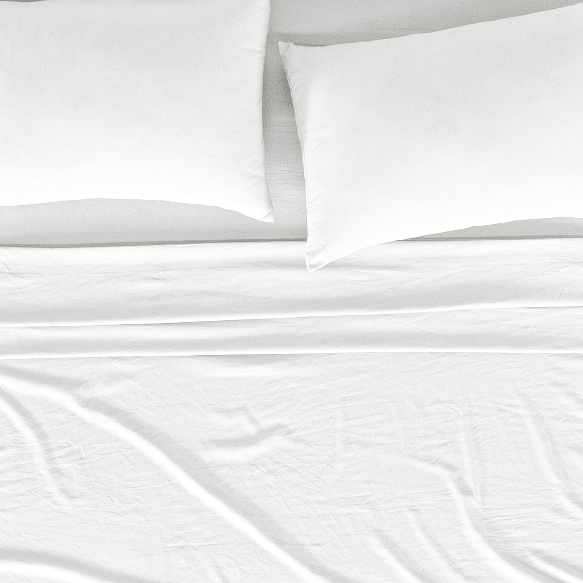 Sábanas Viasoft Washed White MAT