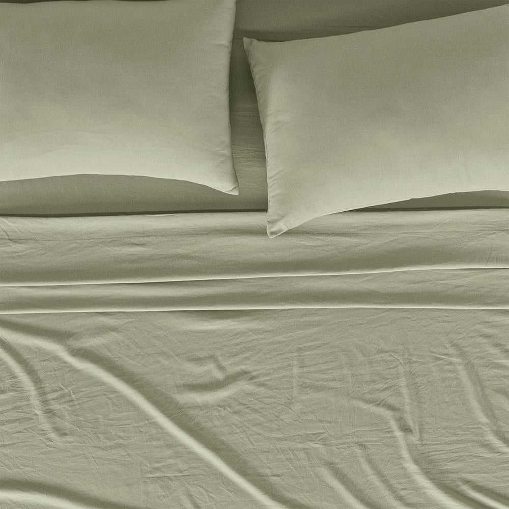 Sábanas Viasoft Washed Matcha MAT